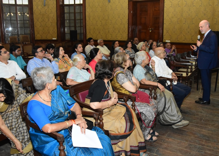 Audience at Asiatic Society